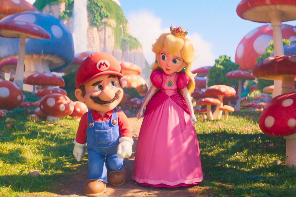 Eine Szene aus „Der Super Mario Bros. Film“