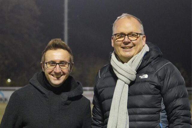 Christopher Mai (l.) und Matthias Hemcke sind die neuen Jugendleiter der JSG Unna.