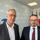 Entschlossen gegen Extremisten: Dortmunds Polizeipräsident Gregor Lange (l.) und Robert Herrmann (Direktion Kriminalität).