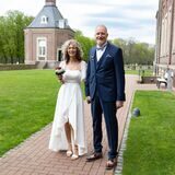 Elka von Bormann und Harald Lindner haben im Schloss Nordkirchen geheiratet.