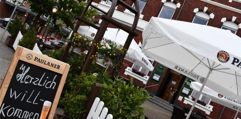 Viele Gastronomiebetriebe in Selm, Olfen und Nordkirchen ermöglichen schon ein Mittag- oder Abendessen unter freiem Himmel.