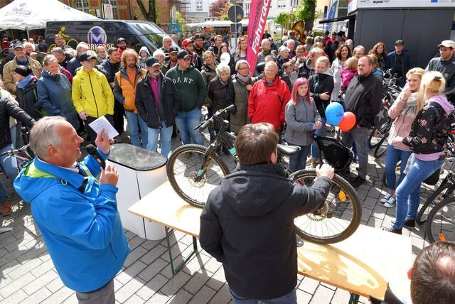 Die beliebte Versteigerung von Fundrädern wird beim Drahteselmarkt auch wieder stattfinden.