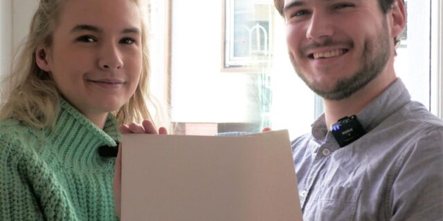 Celia Köhler und Leoanrd Willach sind seit zehn Monaten ein Paar. In ihrer Freizeit gehen sie einem gemeinsamen Hobby nach.