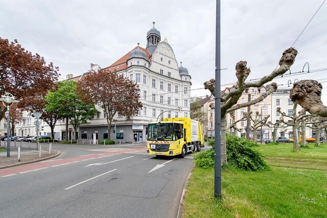 So leer ist der Borsigplatz selten – erst recht nicht zu Rush-Hour-Zeiten.