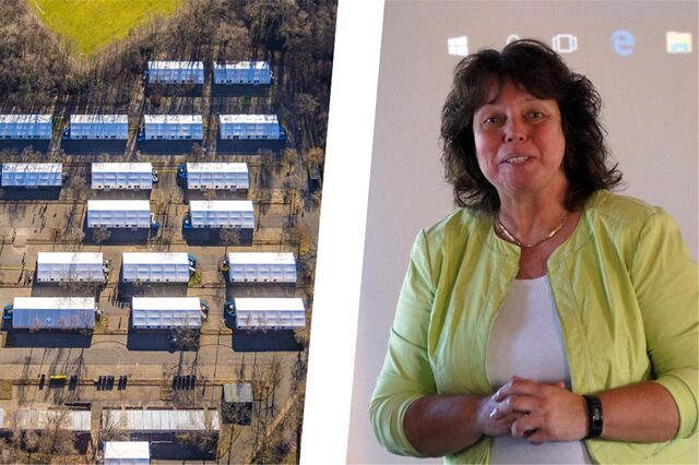 Integration durch Arbeit: Beigeordnete Sylvia Engemann freut sich über eine positive Entwicklung rund um die viel diskutierte Zeltstadt in Bork.