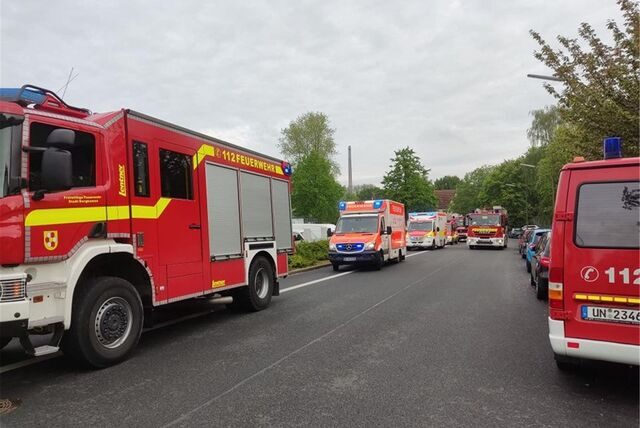 Wenn die Brandmeldeanlage im Haus am Nordberg auslöst, rückt immer ein Großaufgebot an Rettungskärften aus.