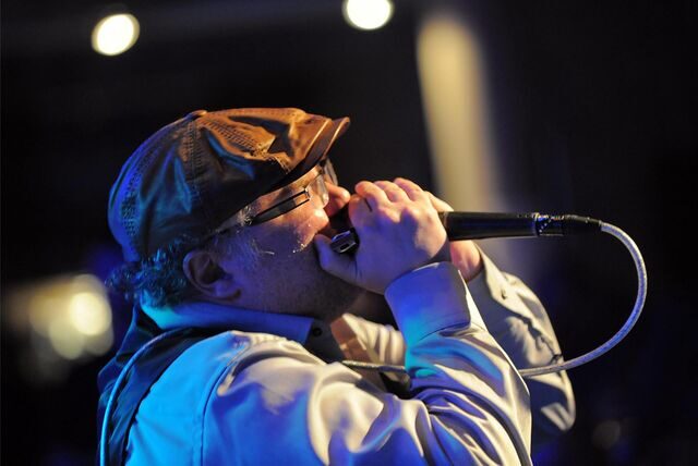 Chris Kramer stellte seine neues Album „Roots Music“ in der Rohrmeisterei vor.