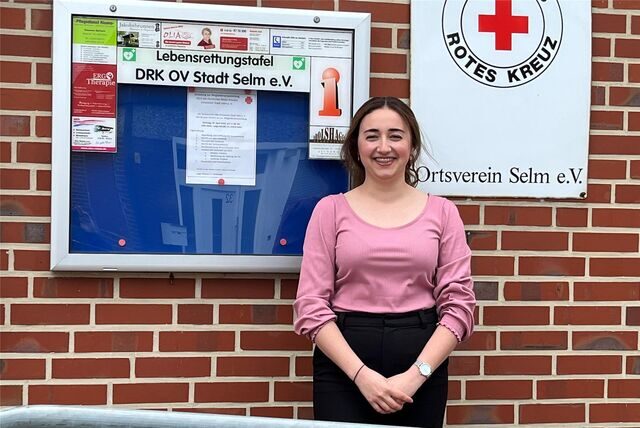 Helin Atabey hat die Leitung der neuen Jugendrotkreuz-Gruppe in Selm übernommen.