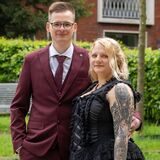 Laura und Sebastian Baldy haben sich im Hertener Standesamt das Jawort gegeben.