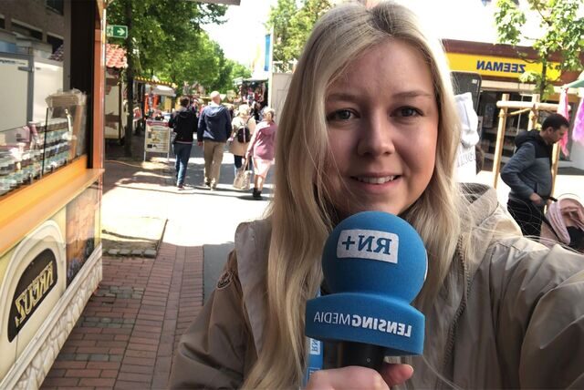 Laura Schulz-Gahmen live von der Himmelfahrtskirmes in Lünen.