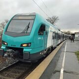 RB50 in Capelle am Bahnhof.