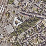 Spektakuläre Luftbilder zeigen, wie sich Schwerte zum Beispiel am Bahnhof verändert hat.