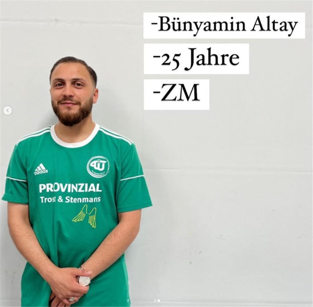 TIU Rünthe hat Bünyamin Altay offiziell als Neuzugang vorgestellt. TIU Rünthe hat Bünyamin Altay offiziell als Neuzugang vorgestellt.