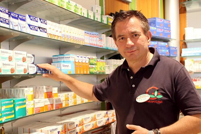 Dr. Matthias Coen informiert über den Protesttag der Apotheken in Unna. Alle schließen am 14. Juni. Es gibt nur einen Notdienst.