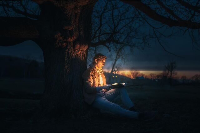 Lesen von Fantasy Büchern