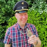 Christoph Ruhmöller steht noch ganz im Banne seines Sieges beim Vogelschießen des BSV Herbern am 2. Juni 2023.