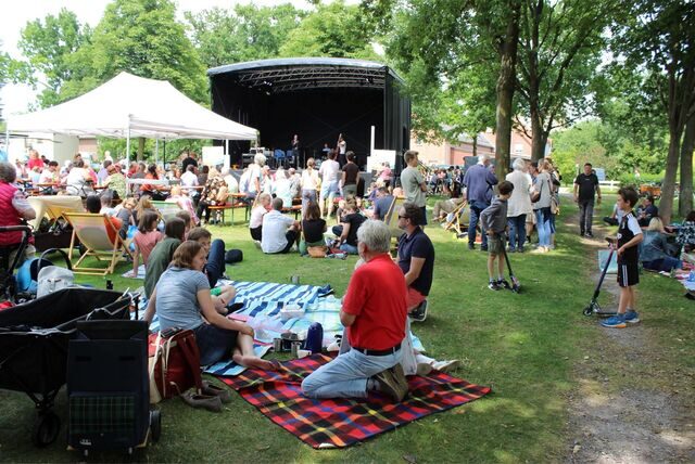 Bereits im vergangenen Jahr lockte das Picknickkonzert der Musikschule Ascheberg viele Besuchende an.