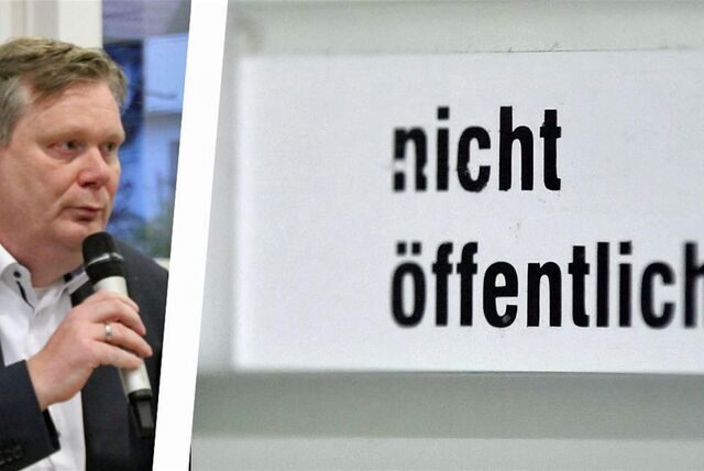 Bürgermeister Stohldreier wollte keine öffentliche Debatte über den Stand der Verhandlungen zu einer Abwassergesellschaft in Ascheberg.