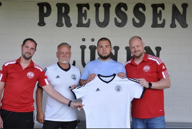 Preußen Lünen stellt Neuzugang  Abielski vor