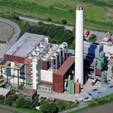 In der Müllverbrennungsanlage Hamm ist Dienstagmittag ein Kessel in Brand geraten.