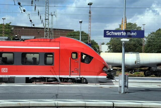 Zug nach Dortmund