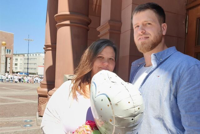 Talena (30) und Raphael (30) haben sich das Ja-Wort gegeben.