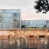 Das neue Schauspielhaus am Wall: So könnte es nach den Entwürfen des Kölner Architekturbüros JSWD aussehen.