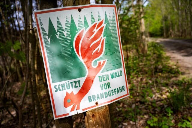 Waldbrandgefahr in Schwerte
