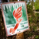 Waldbrandgefahr in Schwerte