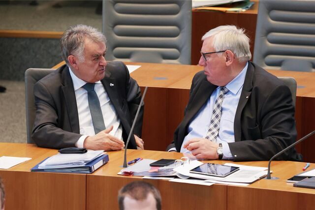 Reul und Laumann im Gespräch