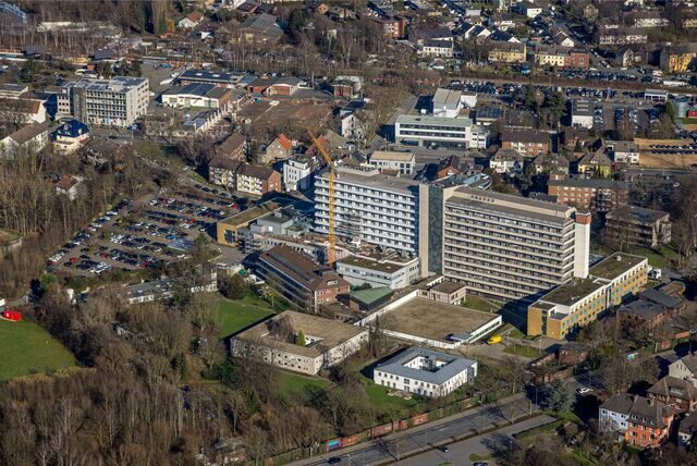 Das St. Marien Hospital in Lünen wird als eines von vielen Krankenhäuser bei der Aktion „Alarmstufe Rot“ mitmachen.