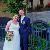 Jacqueline Siebenmorgen und Lukas Feyerabend gaben sich im Rathaus das Jawort.