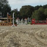 Die Reitanlage des RV Fritz Sümmermann Fröndenberg. Am Wochenende soll es abseits des Sprungplatzes einen Unfall gegeben haben.