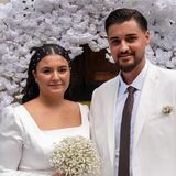 Berna und Enes Kalinsazlioglu haben im Rathaus Datteln geheiratet.