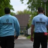 Der Sicherheitsdienst ist in Bork seit Mai unterwegs.