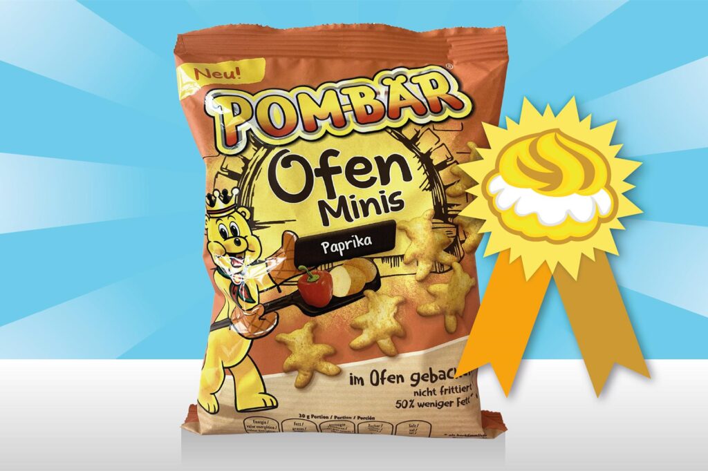 Den goldenen Windbeutel 2023 erhalten die Pom-Bär Ofen Minis Den goldenen Windbeutel 2023 erhalten die Pom-Bär Ofen Minis