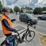 Kreuzung Ruhrstraße/Mendener Straße in Fröndenberg: Der Mendener Franz-Josef Knur hält die Entschärfung für Radfahrer durch einen Kreisverkehr grundsätzlich für lobenswert – allerdings nicht den aktuellen Entwurf.