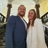 Tobias (31) und Kimberly (29) haben sich in Dortmund da Ja-Wort gegeben.