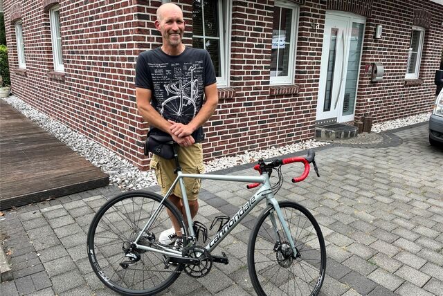 Günther Kämper ist begeisterter Radfahrer und hat beim Stadtradeln in Selm die meisten Kilometer beigesteuert.