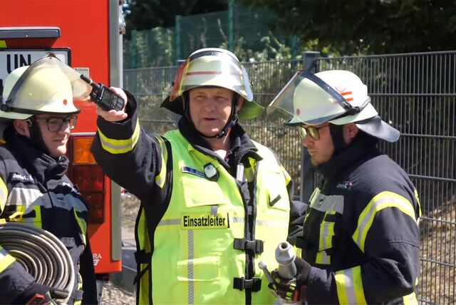 Dirk Kemke ist Leiter der Freiwilligen Feuerwehr Bergkamen und stellvertretender Kreisbrandmeister.