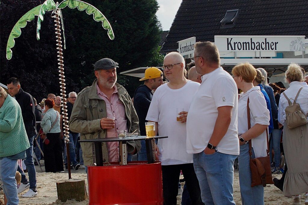 Ein Bier unter Palmen, das gab es in Heeren.