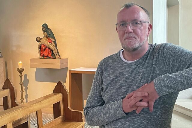 Pfarrdechant Jürgen Schäfer, hier in der zentralen Kirche St. Christophorus, glaubt, dass die Austrittsbewegung aus den Kirchen unumkehrbar ist.