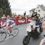 Wie auf dem Archivfoto aus dem Jahr 2008 kommen die Radfahrer auch 2023 auf der Deutschland-Tour wieder durch fröndenberg.