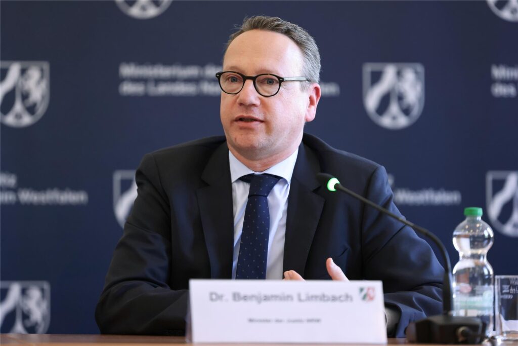 NRW-Justizminister Benjamin Limbach NRW-Justizminister Benjamin Limbach