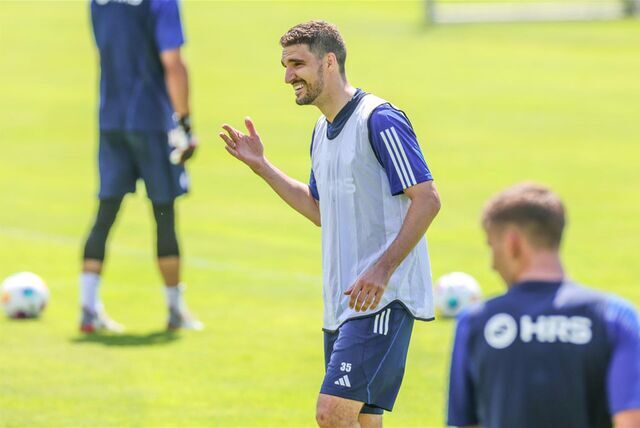 09.07.2023, Fussball, Saison 2022/2023, Trainingslager des FC Schalke 04 in Mittersill, Marcin Kaminski (FC Schalke 04)