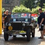 72 Oldtimer gingen bei der 13. Haarstrang Klassik auf die Strecke. Los ging es am Haus Opherdicke in Holzwickede.