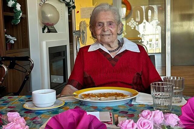 Irmgard Krause feierte jetzt im Senioren Pro Talis Freiherr-vom-Stein ihren 100. Geburtstag.