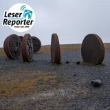 Das Denkmal „Kinder der Welt“ steht auf dem Nordkapplateau in Norwegen.