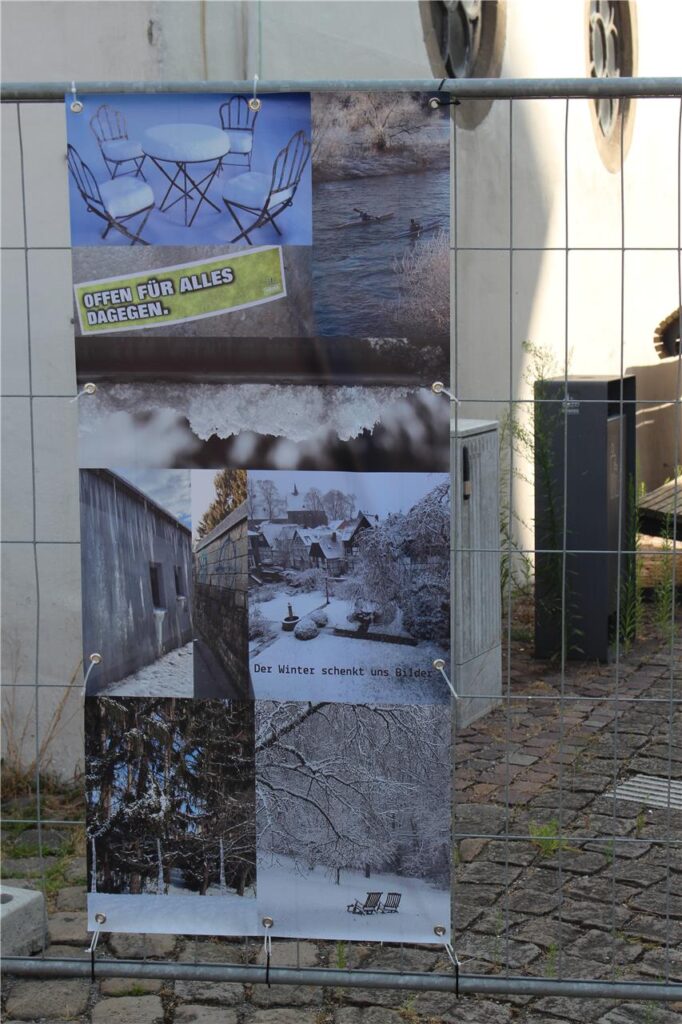 Wintermotive aus Schwerte. Ein kühlender Anblick in der Sommerhitze.