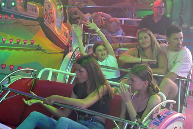 Die Jacobi-Kirmes 2023 (hier ein Foto aus 2022) wartet mit 13 Fahrgeschäften auf.